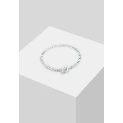 Abbildung von Elli Armband Damen Panzerkette Chain Basic mit Stabverschluss aus 925 Sterling Silber