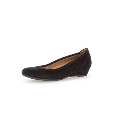 Abbildung von Gabor Shoes Damen Ballerina Pumps, schwarz 47), 44 EU