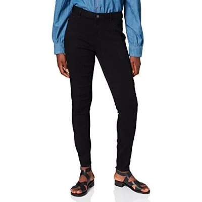 Abbildung von ONLY Carmakoma Damen Carthunder Push Up Reg Noos Skinny Jeans, Schwarz, 52 EU