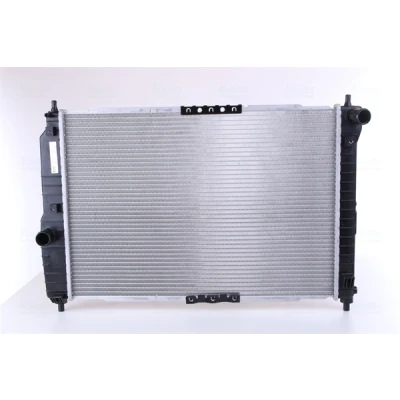 Abbildung von NISSENS 61645 Kühler, Motorkühlung Aluminium 600 415 15 Kühlrippen gelötet DAEWOO: Kalos Schrägheck, Limousine
