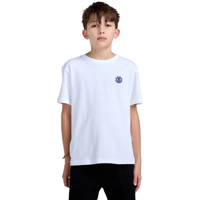 Abbildung von Element Horizons Unisex Tshirt print für Kinder, Größe: 140, Optic white