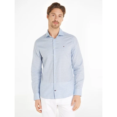 Abbildung von Tommy Hilfiger Businesshemd &quot;CL W OXF CIRCLE PRINT SHIRT SF&quot;