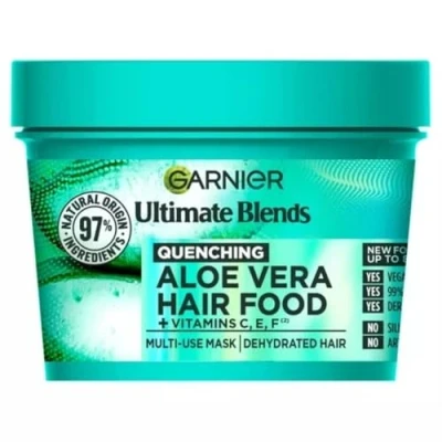 Abbildung von Garnier Ultimate Blends Hair Food Aloe Vera 3 in 1 Normal Mask Treatment 390ml