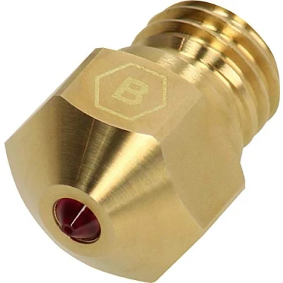 Abbildung von BROZZL High End MK10 Ruby Düse 0,4 mm Durchmesser für Wanhao Duplicator, Flashforge Creator Pro, Qidi Tech UVM. 10204040