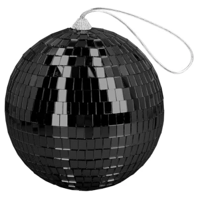 Abbildung von Boland Glänzende Discokugel, Durchmesser ca. 15 cm, Disco Fever, Hängedeko, Dekoration für Party oder Silvester