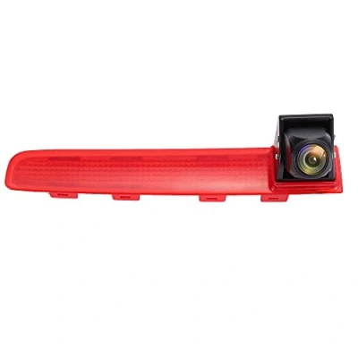 Abbildung von 1280 x 720Pixel Third 3rd. Auto Top Mount Brake Bremsleuchte Kamera Bremslicht Rückfahrkamera Wasserdicht Replacement for VW T5 Multivan T6 Caravelle Heckklappe Hochdach Transporter Business MPV SUV