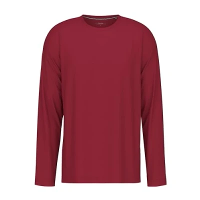 Abbildung von CALIDA Remix Basic Sleep Langarmshirt Herren, aus 100% Baumwolle