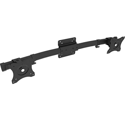 Abbildung von VIVO Dual VESA Halterungsadapter, horizontale Montagehalterung für 2 Monitor Bildschirme bis 68,6 cm (27 Zoll), MOUNT VW02A