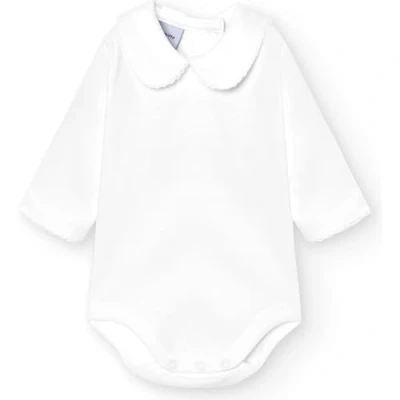 Abbildung von BABIDU Unisex Baby Body Cuello Algodon, Weiß, 12 Monate