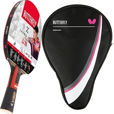 Abbildung von Butterfly 1x Zhang Jike Tischtennisschläger + Tischtennishülle Drive Case