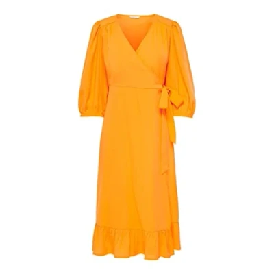 Abbildung von ONLY Wickelkleid Damen Kleid ONLOLIVIA (1 tlg)