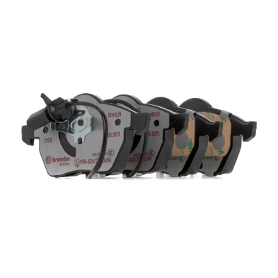 Abbildung von BREMBO P 85 037X Bremsbelagsatz inkl. Verschleißwarnkontakt ohne Zubehör AUDI: A4 B5 Avant, B7 Limousine