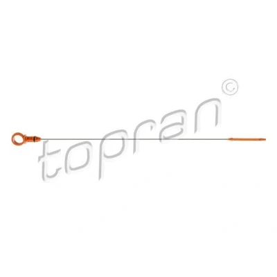 Abbildung von TOPRAN 724 209 Ölmeßstab mit Dichtung orange PEUGEOT: 5008 I, 3008 2008 Kombi, CITROËN: C3 Picasso, C4 II Schrägheck, Grand Picasso 2