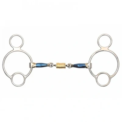 Abbildung von Shires Sweet Iron Universal mit Rollschnalle Blau 11,5cm