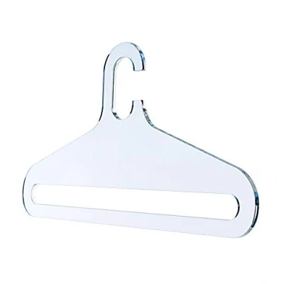 Abbildung von HAB &amp; GUT Kleiderbügel Classic Acryl klar durchsichtig, AD001 hochwertige Qualität