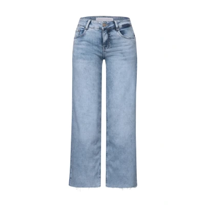 Abbildung von Street One Studio Culotte Jeans Relaxed Fit, Damen, Größe: 29x28, Blau