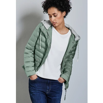 Abbildung von STREET ONE Steppjacke mit abnehmbarer Kapuze