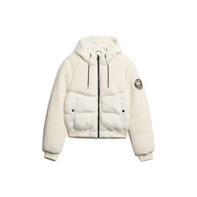 Abbildung von Superdry Hybridjacke &quot;SU EVEREST BOMBER HYBRID JACKET&quot;, mit Kapuze