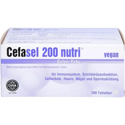 Abbildung von Cefasel 200 Nutri Selen Tabs St