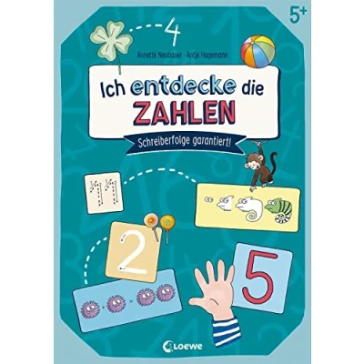 Abbildung von Ich entdecke die Zahlen: Schreiberfolge garantiert! Übungsbuch zum spielerischen Schreiben lernen von Zahlen und Ziffern ab 5 Jahren