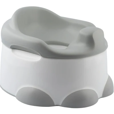 Abbildung von Bumbo 2in1 Töpchen/Hocker , Weiß/Grau