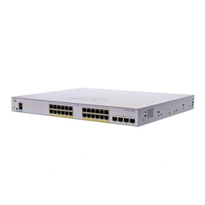Abbildung von Cisco Switch Business 250 Series 28 Port 1/10GbE 370W PoE smart managed