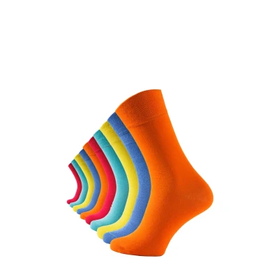 Abbildung von Cotton Prime 10 PAAR Unisex BACK TO Basic Socken, Größe: 35 38, Fun colours