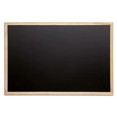 Abbildung von MAUL Kreidetafel 30x40 cm Tafel mit Holzrahmen zum Beschriften Kreidestifte Aufhängen Rahmen Einsetzbar als Planer, Dekoration für Büro und Gastronomie Holz