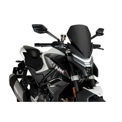 Abbildung von Puig Verkleidungsscheibe Sport mattschwarz für CF Moto 450 NK 23