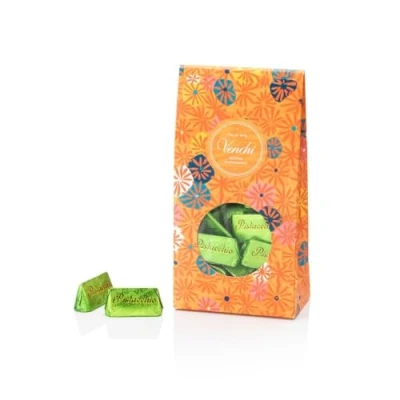 Abbildung von Venchi Murrine Kollektion Geschenkbox Mit sortierten Pistazien Pralinen, 300 g echter Pistazienpaste Geschenkidee Gluteinfrei