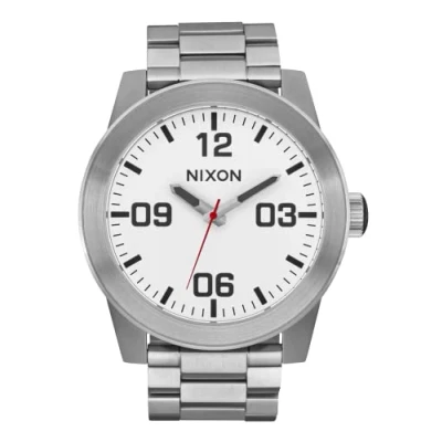 Abbildung von Nixon Unisex Analog Japanisches Quarzwerk Uhr mit Edelstahl Armband A346 179 00