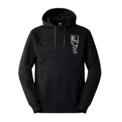 Abbildung von The North Face Outdoor Graphic Hoodie Kapuzenpullover, Herren, Größe: Medium, Black