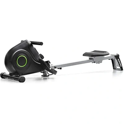 Abbildung von Zipro Nix Rudergerät klappbar für zuhause,leises &amp; wartungsfreies Magnetbremssystem, Heim Magnetfahrrad, kugelgelagerter Rudersitz, Trainingscomputer, schwarz, 6299217
