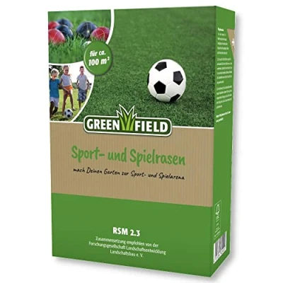Abbildung von Feldsaaten Freudenberger 62512 Greenfield Sport &amp; Spielrasen (2 kg) (Rasensamen)