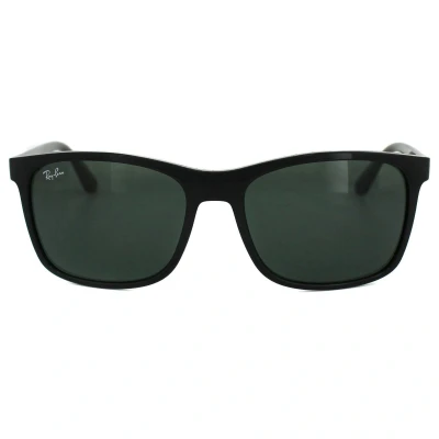 Abbildung von Ray Ban Herren RB4232 601/71 Gläser SONNENBRILLEN Injiziert Schwarz Grün Quadratisch Normal