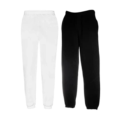 Abbildung von Fruit of The LoomHerren Hose, 1x Schwarz + Weiss elastisch 1 HL Kauf Notizblock, L