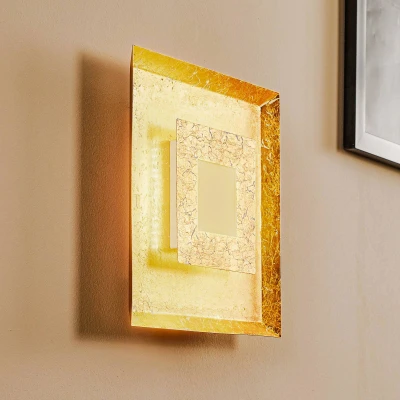 Abbildung von ECO LIGHT LED Wandleuchte Window 9021 S GO, fest integriert