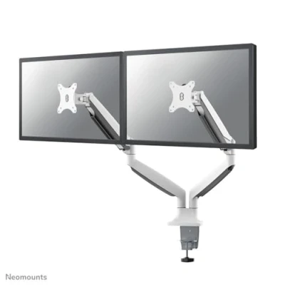 Abbildung von Neomounts NM D750DWHITE dual Monitor Tischhalterung