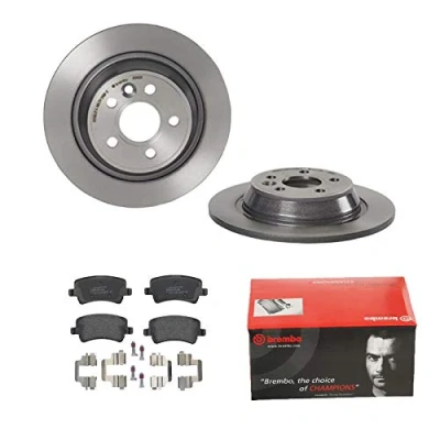 Abbildung von BREMBO BREMSSCHEIBEN Ø302mm + BREMSBELÄGE HINTEN FÜR FORD GALAXY WA6 S MAX