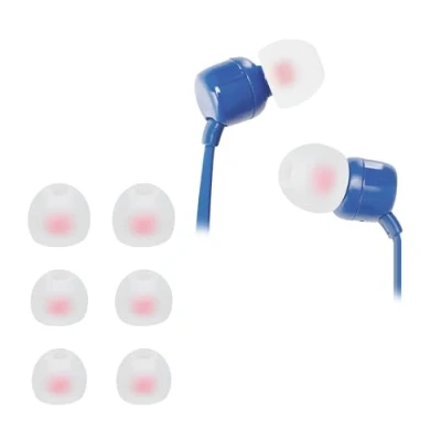 Abbildung von kwmobile 6X Polster kompatibel mit JBL Tune 110 3 Größen Silikon Ohrstöpsel In Ear Kopfhörer