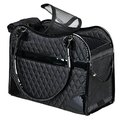 Abbildung von TRIXIE Tiertransporttasche Tasche Amina schwarz für Hunde