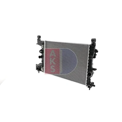 Abbildung von AKS DASIS 150105N Kühler, Motorkühlung Aluminium für Fahrzeuge mit/ohne Klimaanlage 680 295 28 Automatikgetriebe Kühlrippen gelötet
