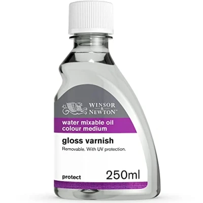 Abbildung von Winsor &amp; Newton 3039721 Artisan Öl Firnis für wassermischbare Ölfarben Glanz Firnis, 250ml Flasche