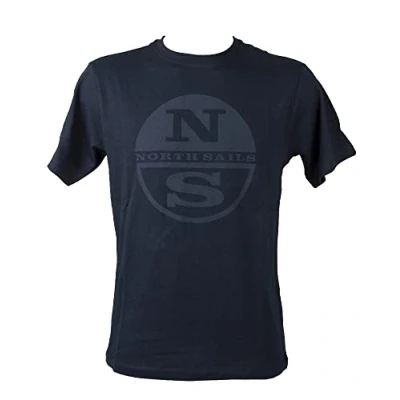 Abbildung von North Sails MIT Schriftzug Tshirt print, Herren, Größe: Medium, Meeresblau