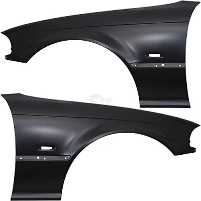 Abbildung von Kotflügel Set rechts &amp; links für 3er E46 Bj. 99 03 Coupe Cabrio mit Blinkerloch