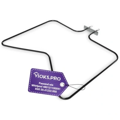 Abbildung von Viоks.pro Ofen Heizelement 230V 1150 W Ersatz für Whirlpool 480121100591 EGO 20.41222.000 Indesit C00373894 Backofen Unterhitze Heizelemente Backöfen &amp; Herde