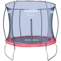 Abbildung von HUDORA Trampolin Fantastic in versch. Größen Gartentrampolin mit Sicherheitsnetz Sporttrampolin für bis zu 100kg Familien extra breiter Randabdeckung Kinder &amp; Erwachsene