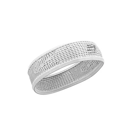 Abbildung von COMPRESSPORT Thin Headband On/Off dünnes Anti Transpirations Stirnband sehr weiche Fasern, schnell trocknend Multisport, Weiß, eine Größe