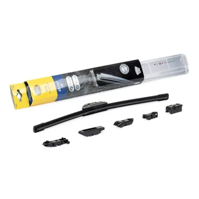 Abbildung von Scheibenwischer Hella Cleantech 9XW 358 061 161 400mm vorne Flachbalkenwischblatt VOLKSWAGEN: Polo V Schrägheck, Limousine, Touran II