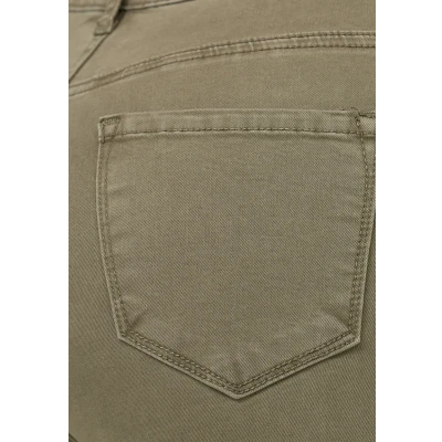 Abbildung von Elara Super High Waist Damen Hose Chunkyrayan EL12 Khaki 46 (3XL)